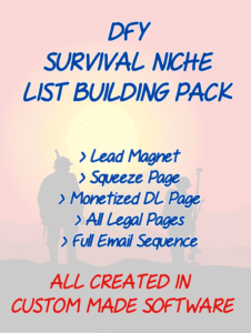 Survival Affiliate List Building Pack v2 OTO
