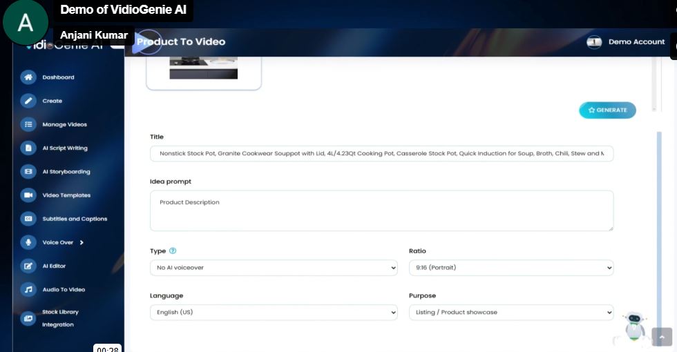 1 vidio genie inside the tool