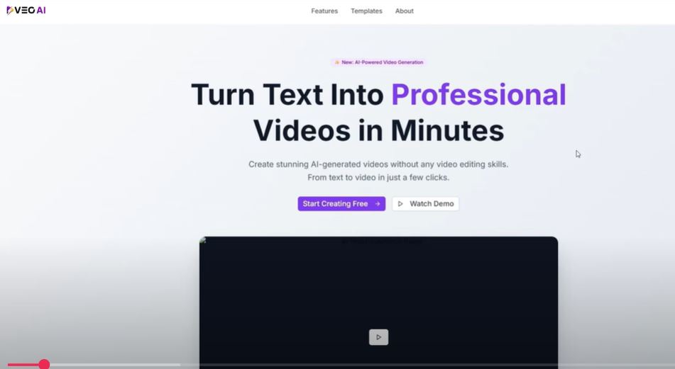 veo ai inside the tool dashboard