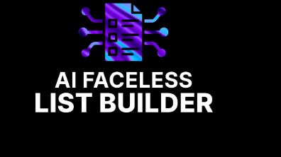 ai faceless list builder oto