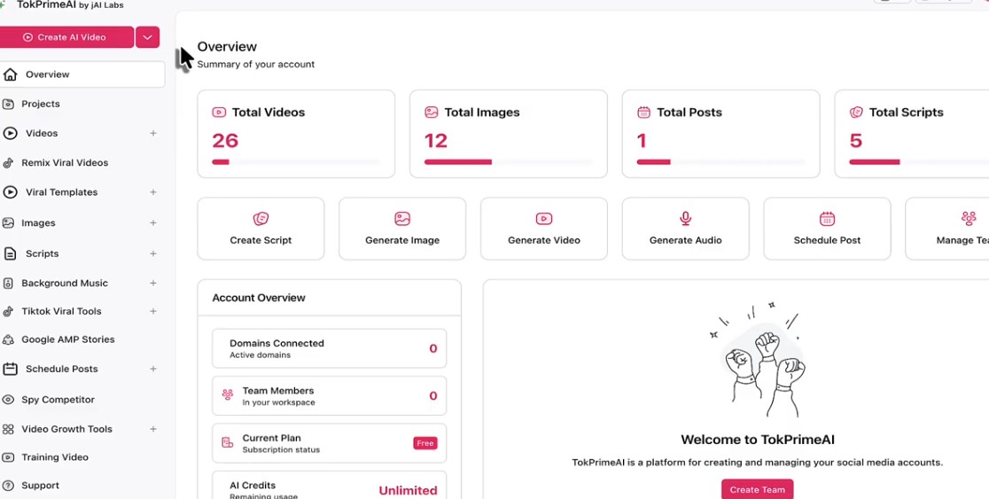 MY EXPERIENCE INside the tool dashboard