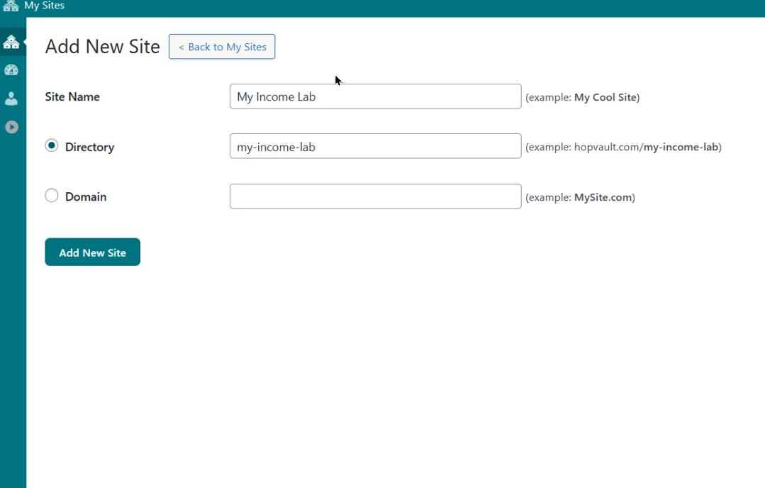 profit engines ai dashboard inside the app