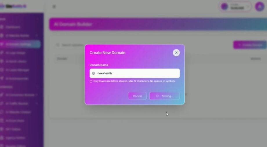 inside the dashboard sitebuddy ai